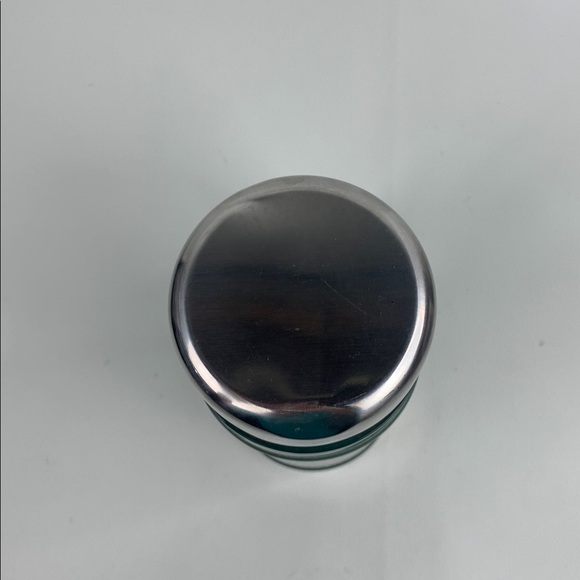 Stanley Classic Retro Green Thermos with Silver Accents Handle Lid 24oz - Picture 6 of 12